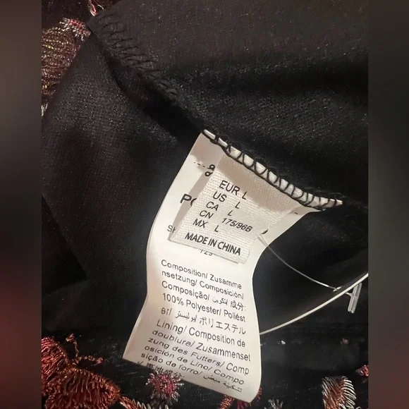 NWT - SweatyRocks Women’s Mesh Short Sleeve Embroidered Floral Dress - Size Med - Picture 13 of 14